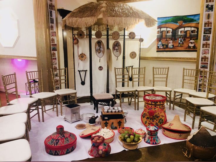 Decor with in hut